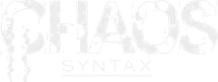 Логотип CHAOS SYNTAX